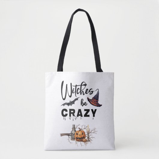 Tote Bag Funny Halloween Fourre-tout (Devant)