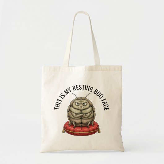 Tote Bag Funny Insect Bug (Devant)