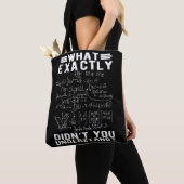 Tote Bag Funny Mathématicien Physique Enseignant Sciences N (De près)