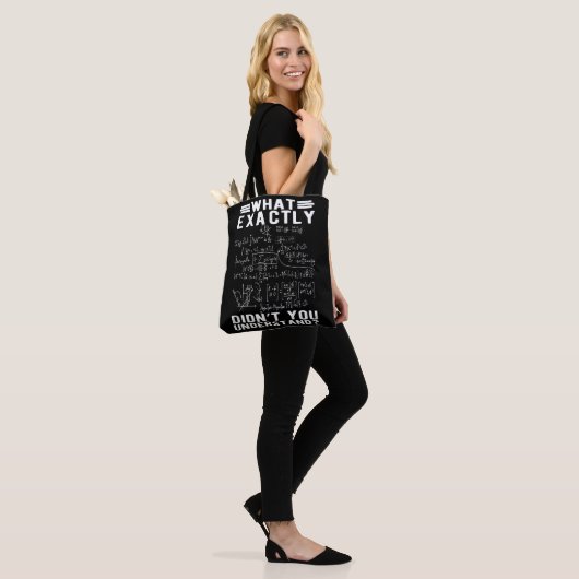 Tote Bag Funny Mathématicien Physique Enseignant Sciences N (Sur le modèle)