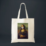 Tote Bag Funny Monalisa Porte Coronavirus Masque facial<br><div class="desc">Funny Monalisa Porte Le Sac fourre-tout Coronavirus de Masque Visuel.</div>