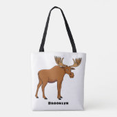 Tote Bag Funny moose (Dos)