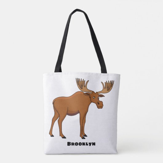Tote Bag Funny moose (Dos)