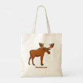 Tote Bag Funny moose (Dos)