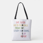 Tote Bag Funny Nurse School Student Future Nurse Cadfts (Dos)