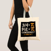 Tote Bag Funny Pi Day Pie Math Enseignants Chemises, Pi Sym (Devant (produit))