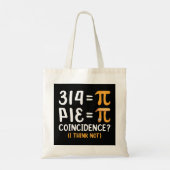Tote Bag Funny Pi Day Pie Math Enseignants Chemises, Pi Sym (Dos)