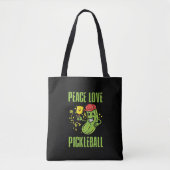 Tote Bag Funny Pickleball (Devant)