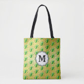 Tote Bag Funny Pickleman Monogramme (Devant)