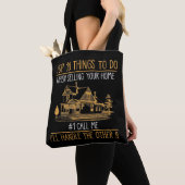 Tote Bag Funny Realtors Agent immobilier de vente à domicil (De près)