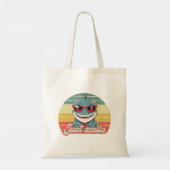 Tote Bag Funny requin invitation vous sourire (Dos)