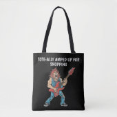 Tote Bag Funny Rockstar (Devant)