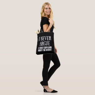 Tote Bag Funny sarcastique cite humour adulte sarcasme