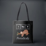Tote Bag Funny Science Pun Chimie Sloth Nap Lover<br><div class="desc">Chimie des jeux de science amusante Sloth Nap Lover. Le don d'un scientifique et d'un chimiste.</div>