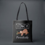 Tote Bag Funny Science Pun Chimie Sloth Nap Lover<br><div class="desc">Chimie des jeux de science amusante Sloth Nap Lover. Le don d'un scientifique et d'un chimiste.</div>