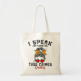 Tote Bag Funny Serial Killer True Crime Junkie Meurtre Myst