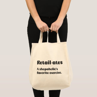 Tote Bag Funny Shopaholic