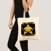 Tote Bag Funny Sumo Wrestler (Devant (produit))