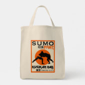 Tote Bag Funny Sumo Wrestler (Dos)