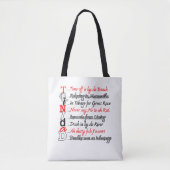 Tote Bag Funny Trini Description 3 (Devant)