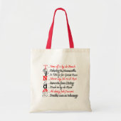Tote Bag Funny Trini Description 3 (Devant)