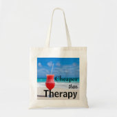 Tote Bag Funny Tropical Beach Typographie (Devant)