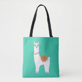 Tote Bag Funy Alpaca llama drama cute animal (Devant)