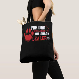 Tote Bag Fur Papa Les Hommes Mythe Snack Dealer Chien Fête