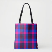 Tote Bag Fusion de mosaïque néon (Devant)