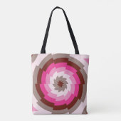 Tote Bag Fusion de rotation de velours (Dos)