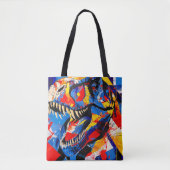 Tote Bag Fusion de T-rex Dinosaur sauvage (Devant)