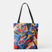 Tote Bag Fusion de T-rex Dinosaur sauvage (Dos)