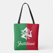 Tote Bag Futtitinin Sicile Trinacria (Dos)