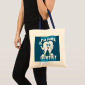 Tote Bag Futur dentiste dentaire (Devant (produit))