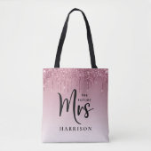 Tote Bag Futur Mme Pink Parties scintillant Drips personnal (Devant)