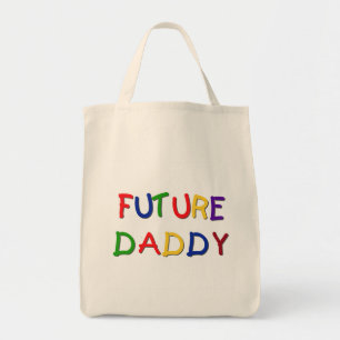 Tote Bag Futur papa Couleurs primaires Tshirts et cadeaux