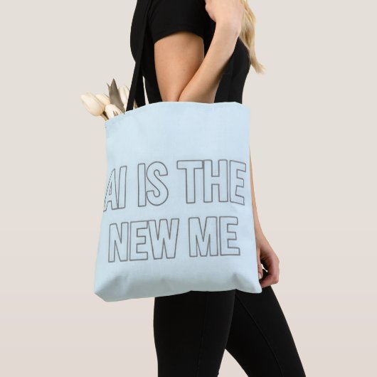 Tote Bag Future AI (De près)