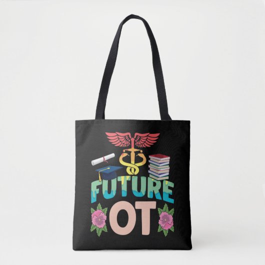 Tote Bag Future ergothérapie Amoureux de l'ergothérapie (Devant)