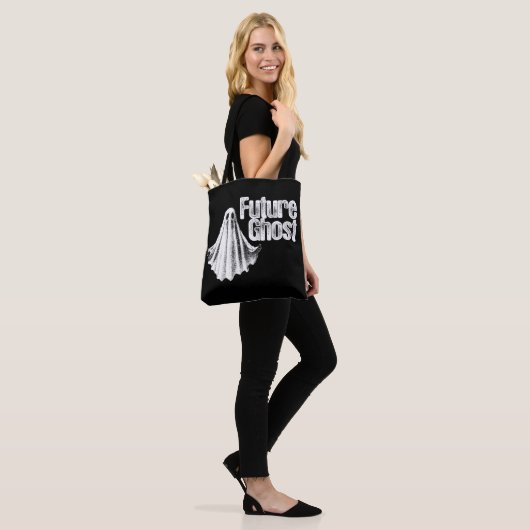 Tote Bag Future Ghost (Sur le modèle)