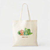 Tote Bag Future Maman Dinosaure (Devant)