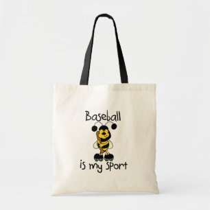 Tote Bag Gaffez le sport de base-ball d'abeille