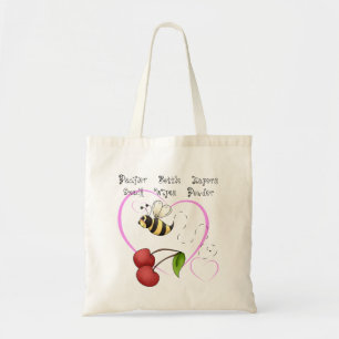 Tote Bag Gaffez les approvisionnements de bébé de coeur d
