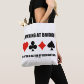 Tote Bag Gagner À Bridge Souvent Une Question De Distributi (De près)