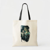 Tote Bag Galadriel, ELROND™, & Gandalf Graphic (Devant)