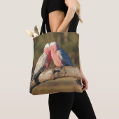 Tote Bag Galahs roses (De près)