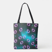 Tote Bag Galaxie de coeur (Dos)
