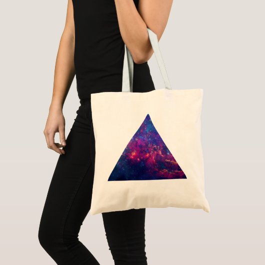 Tote Bag Galaxie de hippie/triangle de l'espace (Devant (produit))