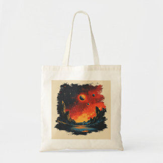 Tote Bag Galaxie de style rétro