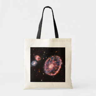 Tote Bag Galaxie du Cartwheel, télescope spatial James Webb