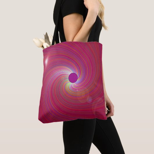 Tote Bag Galaxie rose..... (De près)
